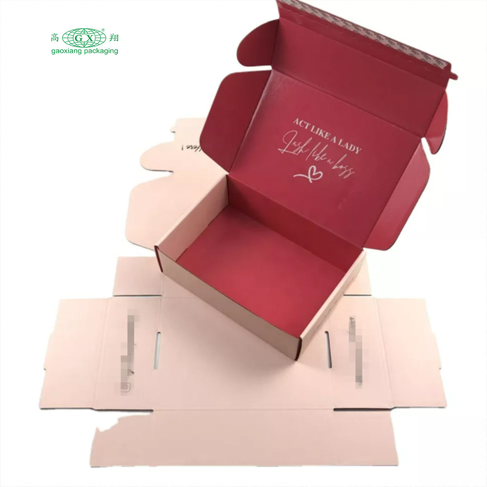 Imprimare logo-ul mărcii personalizate cutie de expediere ondulată personalizată cutie de ambalare pentru cutie de cutie personalizată