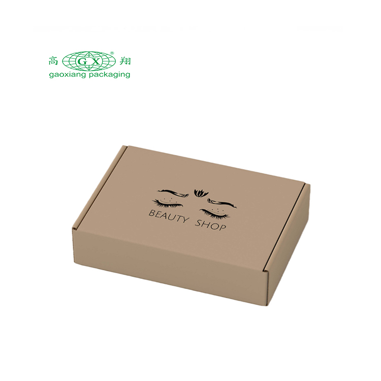 Logo personalizat pliabil carton ondulat cutie de expediere poștală îmbrăcăminte cutie cadou rochie gene ambalare cutie de hârtie