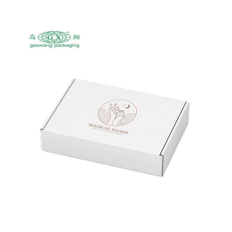 Logo personalizat pliabil carton ondulat cutie de expediere poștală îmbrăcăminte cutie cadou rochie gene ambalare cutie de hârtie