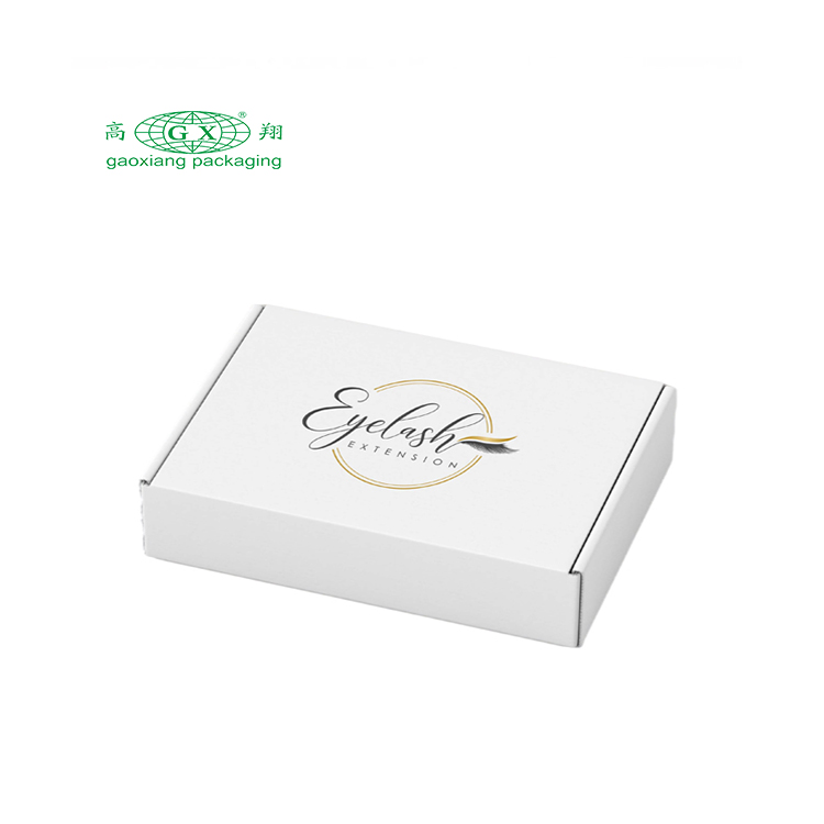 Logo personalizat pliabil carton ondulat cutie de expediere poștală îmbrăcăminte cutie cadou rochie gene ambalare cutie de hârtie