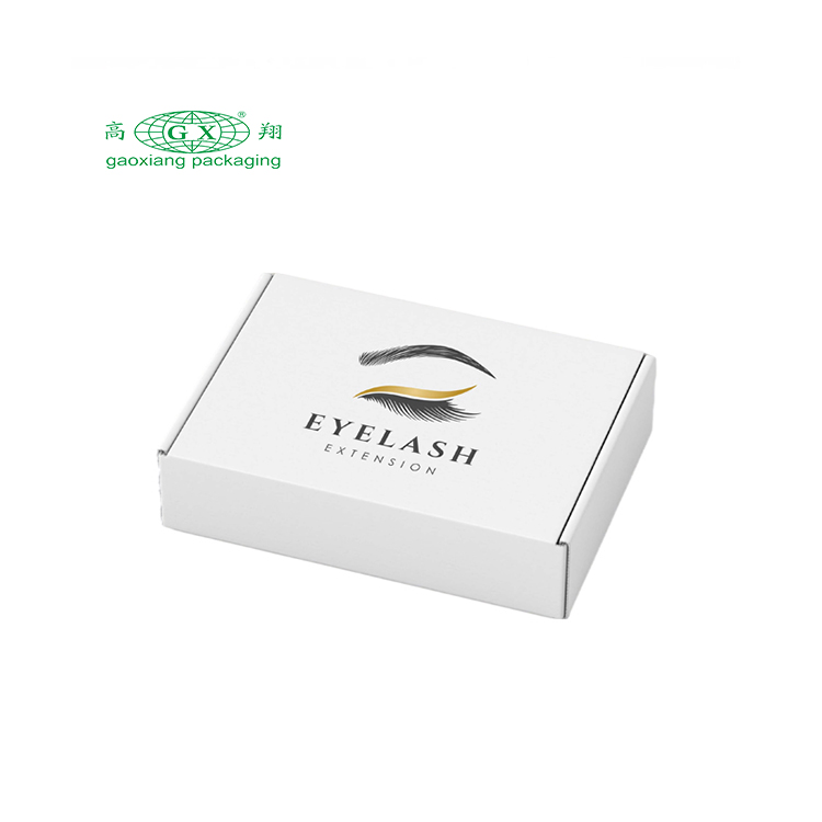 Logo personalizat pliabil carton ondulat cutie de expediere poștală îmbrăcăminte cutie cadou rochie gene ambalare cutie de hârtie